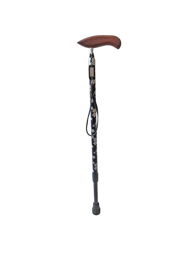 Blue Patterned Carbon Fiber Walking Cane