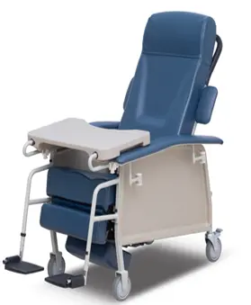 High-back swivel chair (executive chair) (with footrest)