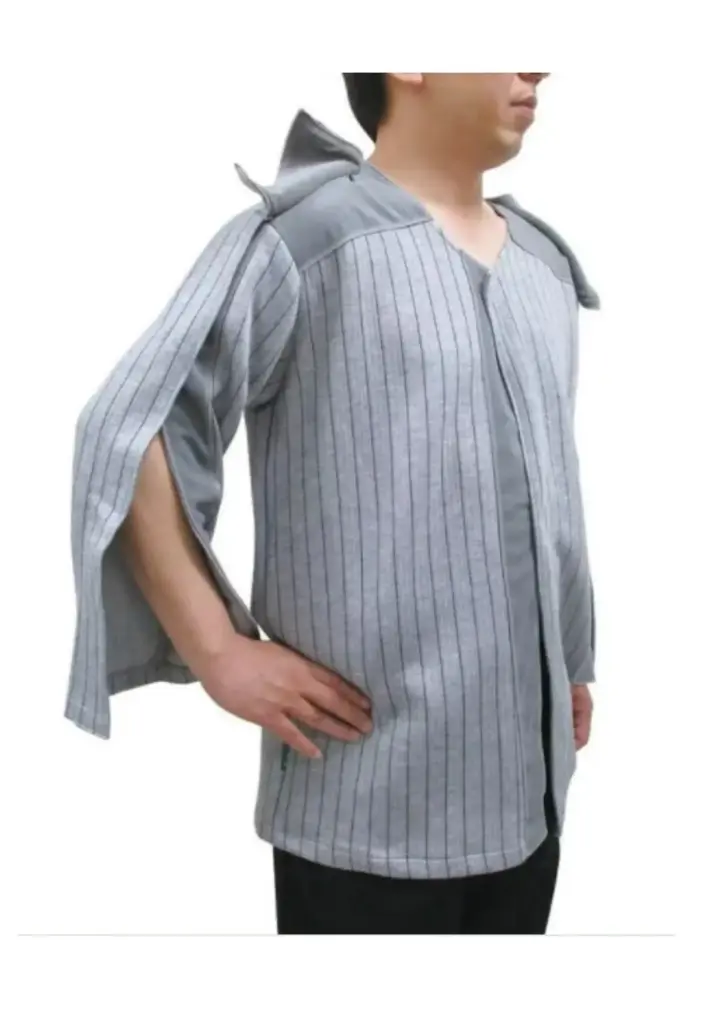 Dr.Paul Nursing Long-Sleeve Top (Fall/Winter / Gray)