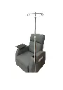Leisure electric recliner with small table and IV stand