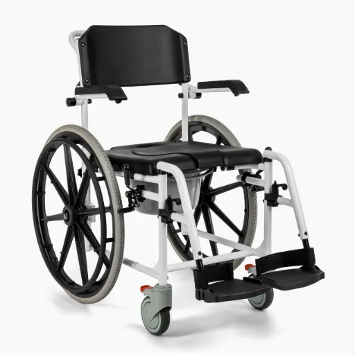 [DVCC6039AMBK] Commode Shower Chair