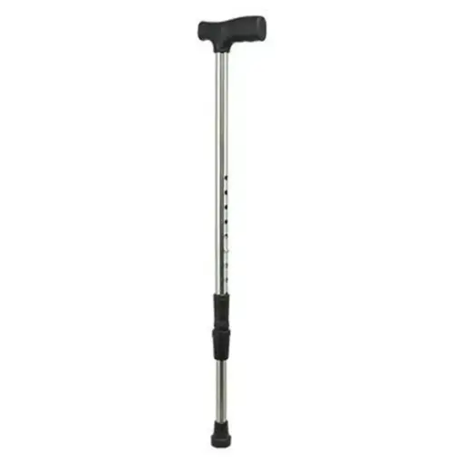 [DMWS6041SNBK] Stainless Steel Walking Stick with Black Handle