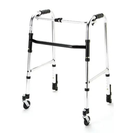 [DMWR6059AMBK] Walker (Single-Bend Aluminum Alloy / with Wheels)