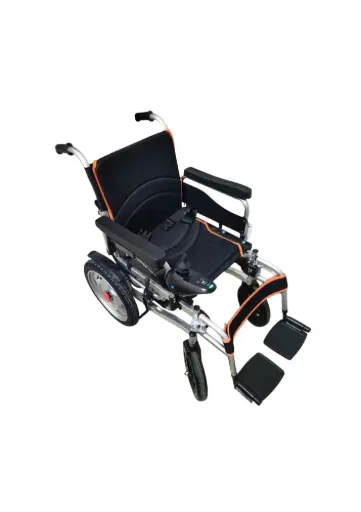 [DMWC6061CMBK] Carbon Steel Electric Wheelchair (Lead-Acid Battery)