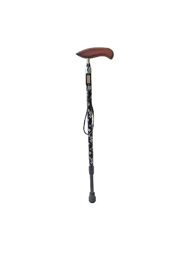 Blue Patterned Carbon Fiber Walking Cane